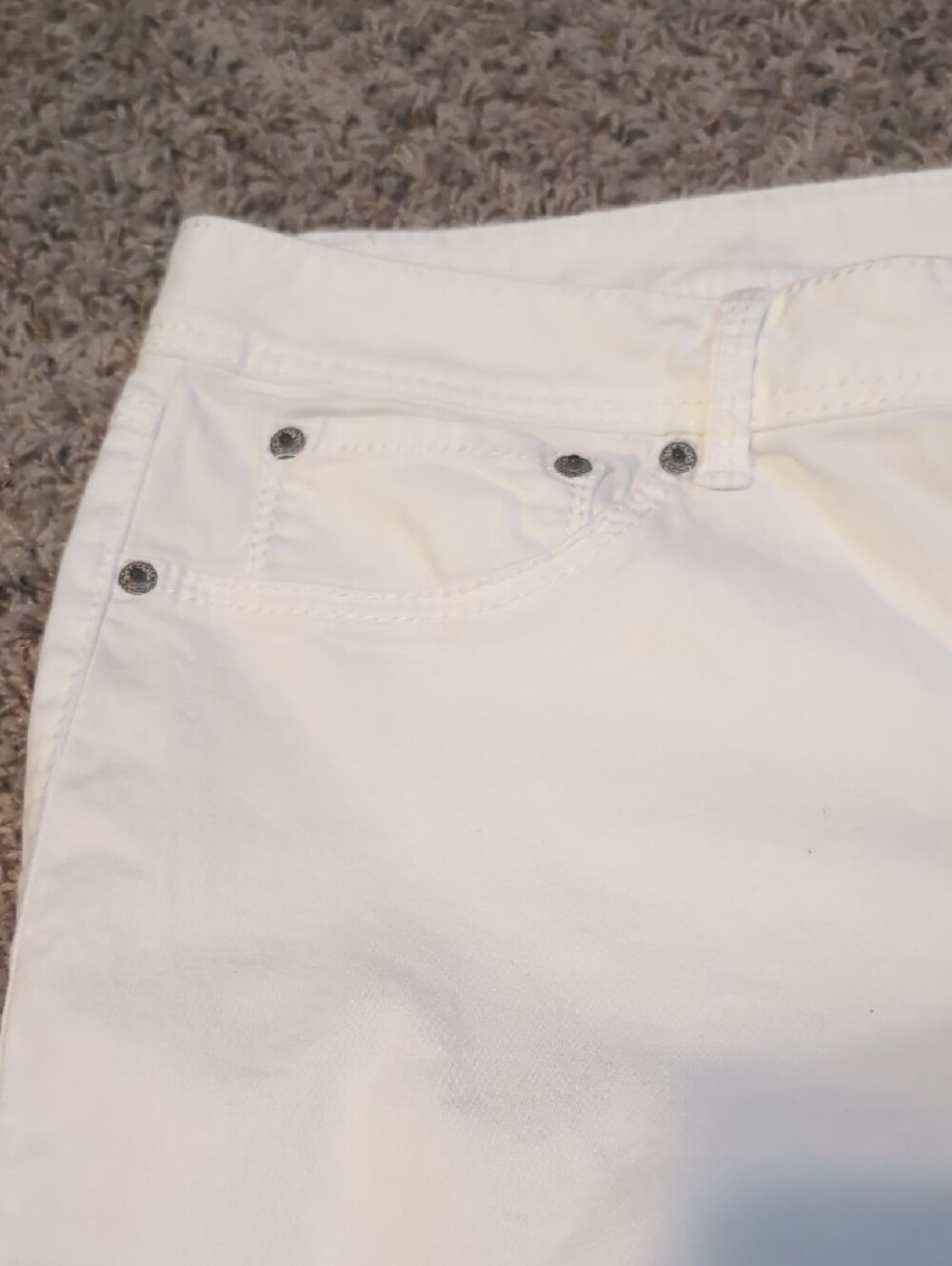 Simply Emma Women's White Plus Size Denim Jeans Size 20 W - Picture 5 of 15